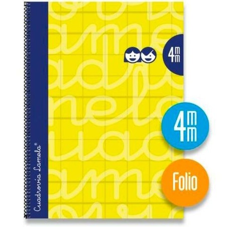 Quaderno Lamela Giallo Din A4 5 Pezzi 80 Pagine