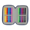 Necessaire F.C. Barcelona Blu Marino 12.5 x 19.5 x 4 cm 29 Pezzi
