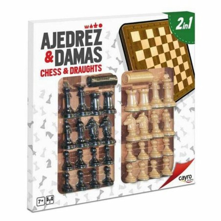 Tavoliere da Ludo, Scacchi e Dama Cayro Legno Plastica