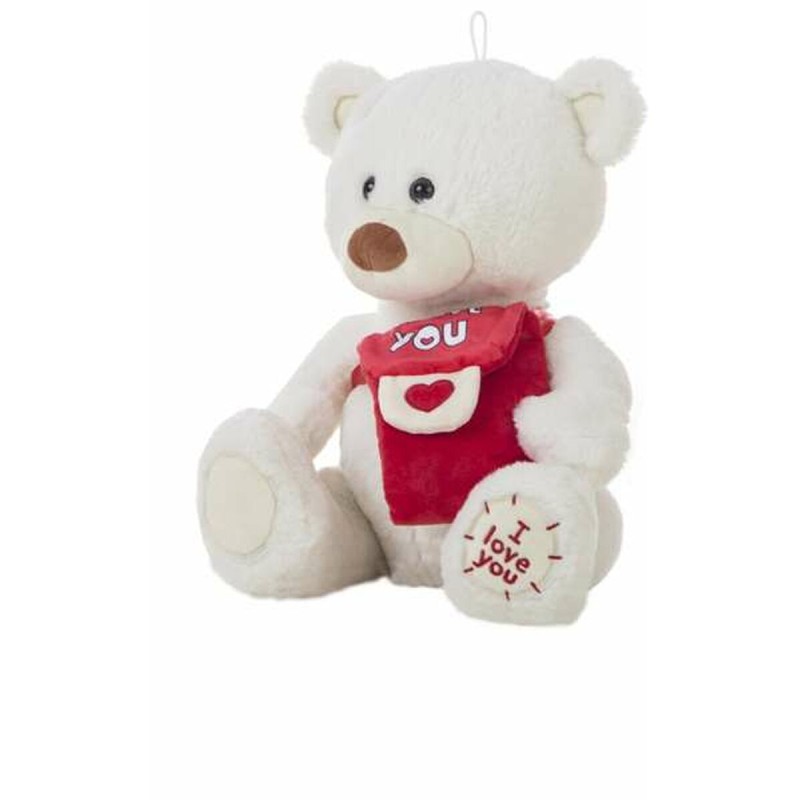 Peluche Orso 35 cm Bianco Peluche Orso 35 cm Bianco