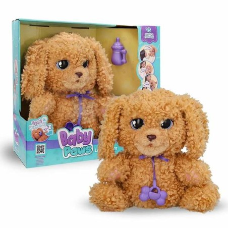 Peluche con Suono IMC Toys Baby Paw 20 x 29 x 13 cm Multicolore