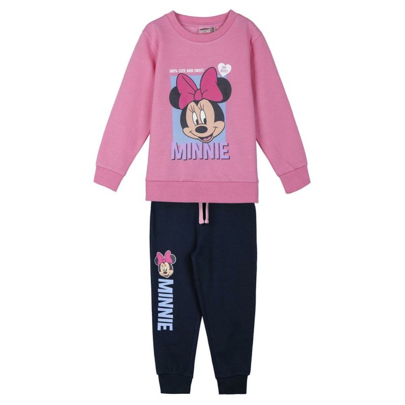 Tuta da Bambini Minnie Mouse Rosa Tuta da Bambini Minnie Mouse Rosa