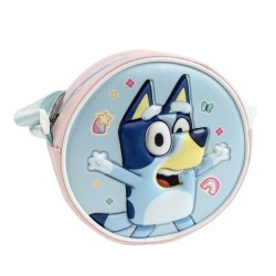 Borsa a Tracolla 3D Bluey Azzurro 13 x 13 x 4 cm