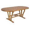 Tavolo da esterno legno NOEMI Allungabile Acacia (150-200x90x74cm)
