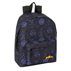 Zaino Scuola Spider-Man Attack Nero 33 x 42 x 15 cm