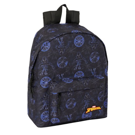 Zaino Scuola Spider-Man Attack Nero 33 x 42 x 15 cm