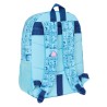 Zaino Scuola Snoopy Love Azzurro 30 x 46 x 14 cm