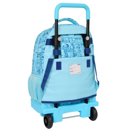 Zaino Scuola Snoopy Love Azzurro 33 x 45 x 22 cm