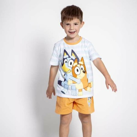 Pigiama Per bambini Bluey Azzurro Chiaro (24 Mesi)