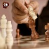 Tabellone da Scacchi e Dama CB Games Legno Backgammon (6 Unità)