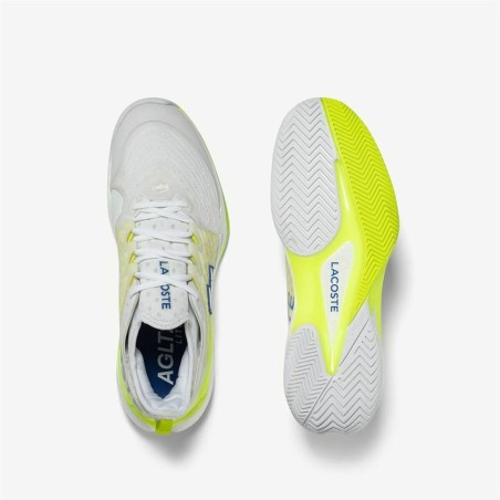 Scarpe da Tennis Casual Uomo Lacoste Lite ALL Giallo Bianco