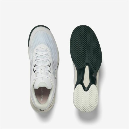 Scarpe da Tennis Casual Uomo Lacoste Tech Point Bianco