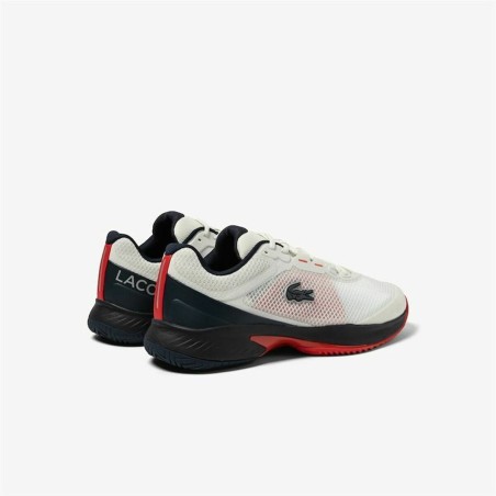 Scarpe da Tennis Casual Uomo Lacoste Tech Point Bianco Nero