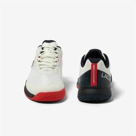 Scarpe da Tennis Casual Uomo Lacoste Tech Point Bianco Nero