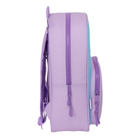 Zaino Scuola Stitch Sweet Azzurro Lilla 26 x 34 x 11 cm