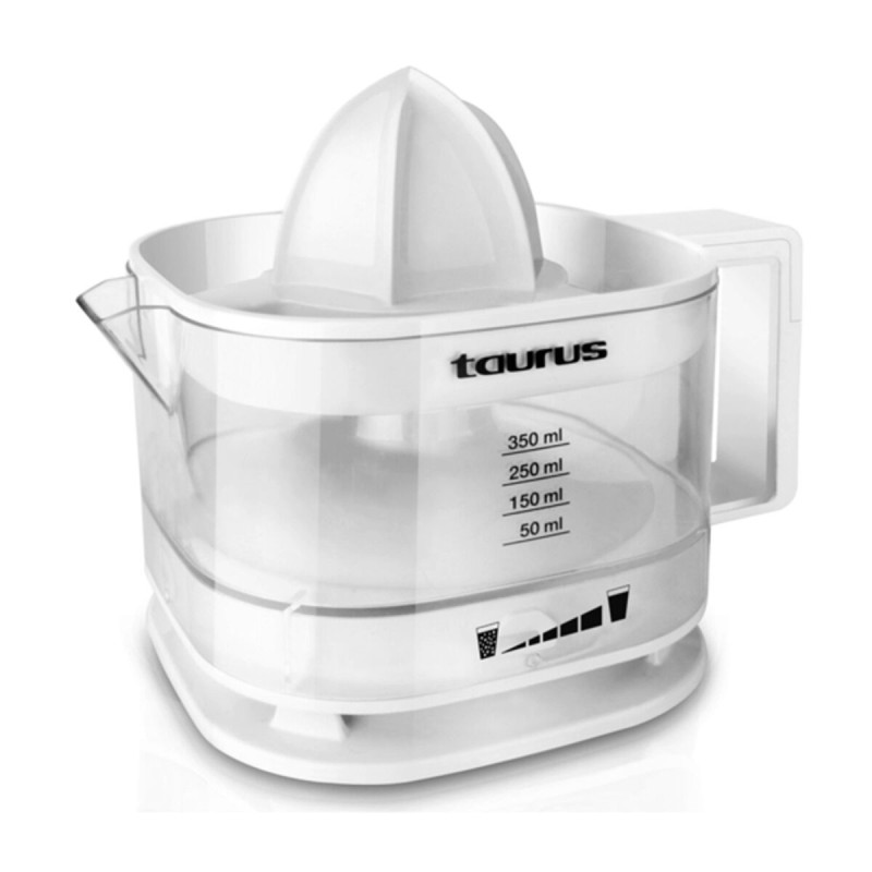 Spremiagrumi Elettrico Taurus TC-350 Bianco 25 W 350 ml Spremiagrumi Elettrico Taurus TC-350 Bianco 25 W 350 ml