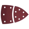 Carta vetrata Wolfcraft 1813000 80 g 10 Unità (9,5 cm)