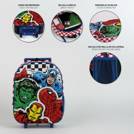 Trolley per la Scuola The Avengers 3D