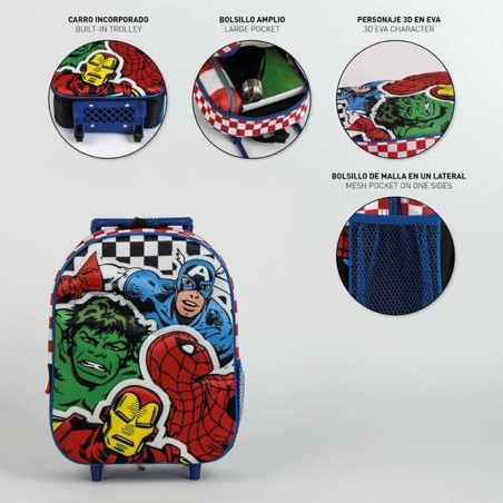 Trolley per la Scuola The Avengers 3D