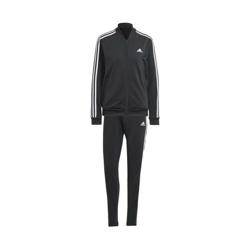 Tuta da Donna Adidas 3S TR TS IJ8781 Nero Tuta da Donna Adidas 3S TR TS IJ8781 Nero