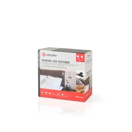 Nastro biadesivo Velcro Bianco 20 mm x 5 m