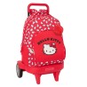 Zaino Scuola Hello Kitty Iconic Bianco Rosso 33 x 45 x 22 cm