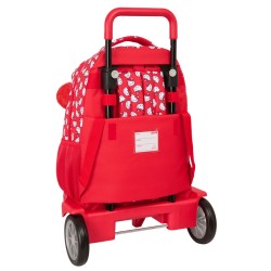 Zaino Scuola Hello Kitty Iconic Bianco Rosso 33 x 45 x 22 cm