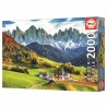 Puzzle Educa Autumn in the Dolomites 2000 Pezzi