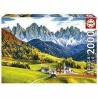 Puzzle Educa Autumn in the Dolomites 2000 Pezzi