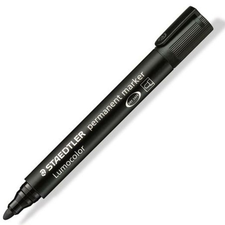 Marcatore permanente Staedtler Lumocolor 352-9 Nero (10 Unità)