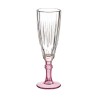 Calice da champagne Vivalto PR05720ST3/BHA6 PINK Rosa Cristallo 170 ml (6 Unità)