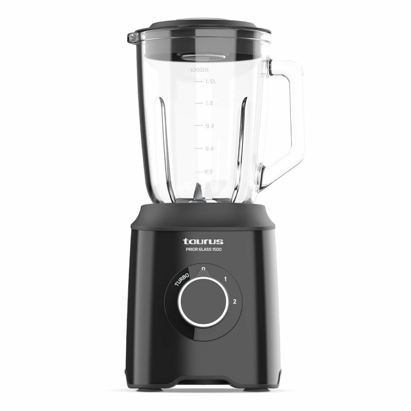 Frullatore Taurus PRIOR GLASS1500 Nero 1500 W 1,5 L Frullatore Taurus PRIOR GLASS1500 Nero 1500 W 1,5 L