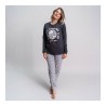 Pigiama Snoopy Grigio Donna