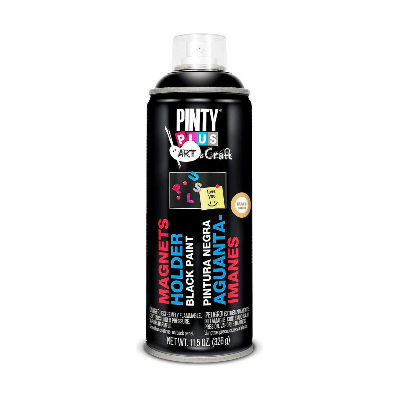 Vernice spray Pintyplus Art & Craft PI104 Nero Magnetica Vernice spray Pintyplus Art & Craft PI104 Nero Magnetica
