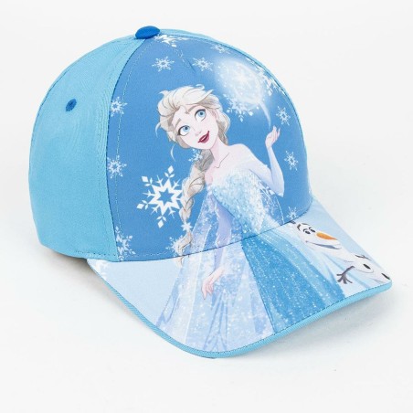 Cappellino per Bambini Frozen Azzurro (53 cm)