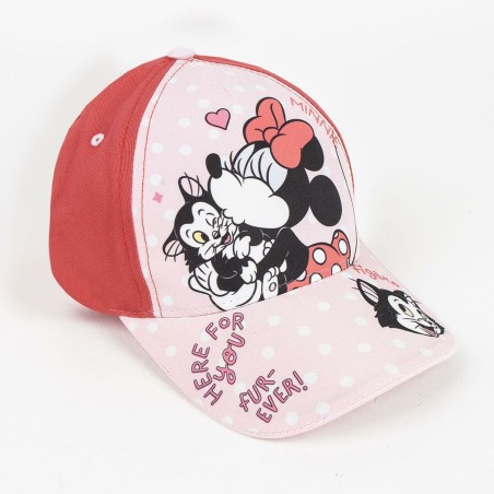 Cappellino per Bambini Minnie Mouse Rosso (53 cm)