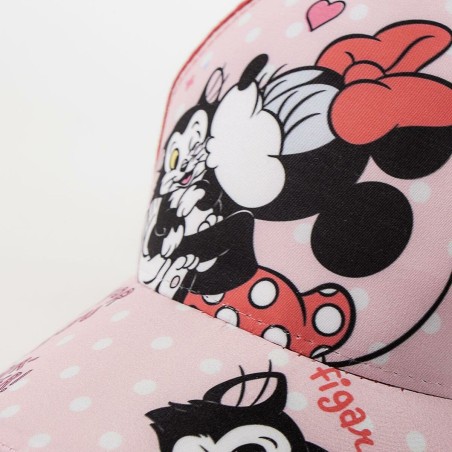 Cappellino per Bambini Minnie Mouse Rosso (53 cm)
