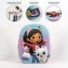 Zaino Scuola 3D Gabby's Dollhouse Rosa 25,0 x 31,0 x 10,0 cm