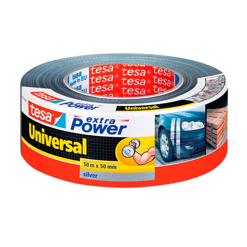 Nastro americano TESA 56389 Argentato (50 mm x 25 m) Nastro americano TESA 56389 Argentato (50 mm x 25 m)