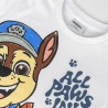 Maglia a Maniche Corte per Bambini The Paw Patrol Bianco