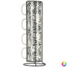 Set di 4 Tazze Mug Secret de Gourmet Con supporto Porcellana