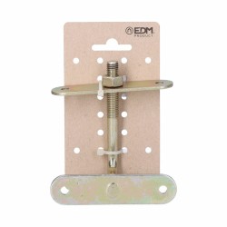 Supporto per Ringhiera EDM 85581 Basic Dorato Acciaio Ferro Regolabile