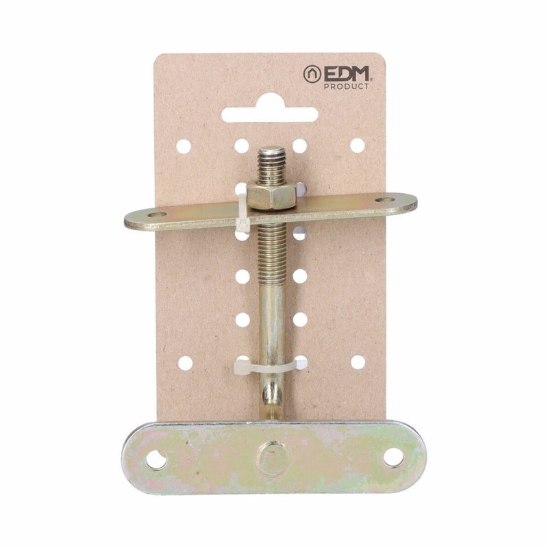 Supporto per Ringhiera EDM 85581 Basic Dorato Acciaio Ferro Regolabile Supporto per Ringhiera EDM 85581 Basic Dorato Acciaio Ferro Regolabile
