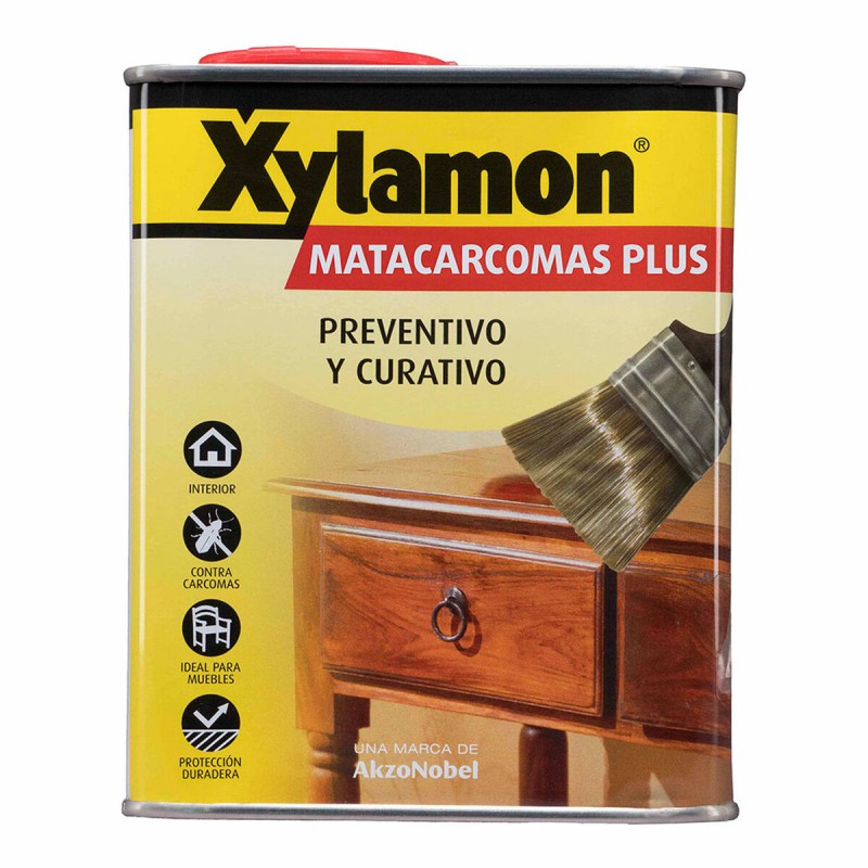 Protettore di superficie AkzoNobel Xylamon Plus Tarlo 750 ml Incolore Protettore di superficie AkzoNobel Xylamon Plus Tarlo 750 ml Incolore
