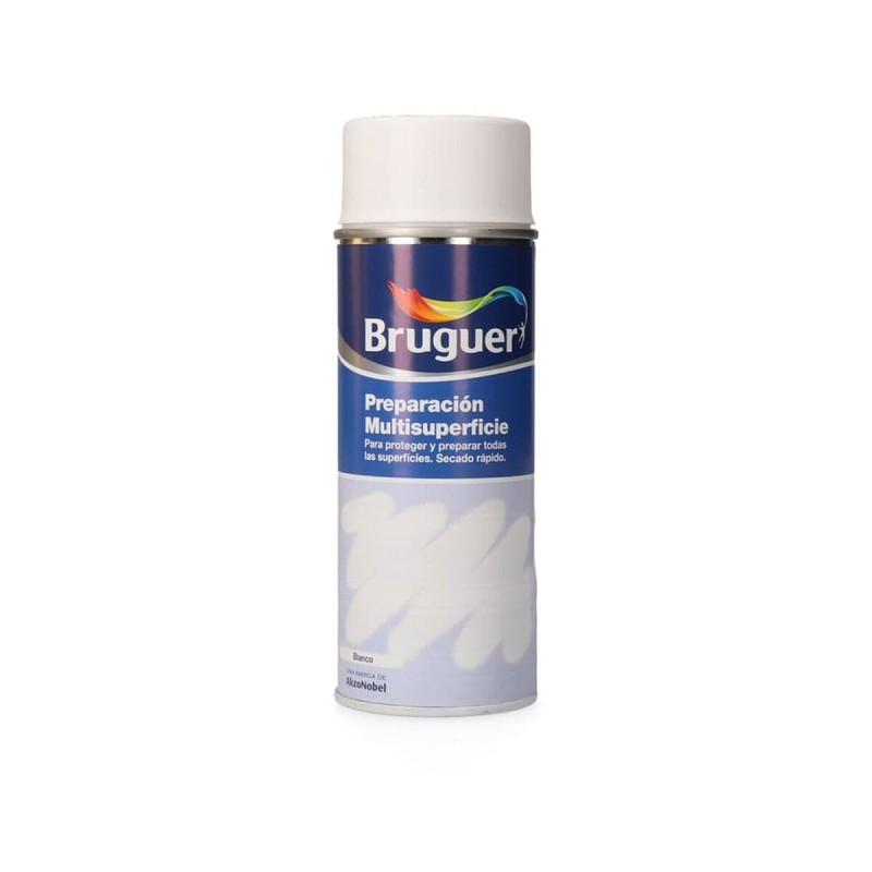 Preparazione della superficie Bruguer 5198004 Spray Stampa Bianco 400 ml Mat Preparazione della superficie Bruguer 5198004 Spray Stampa Bianco 400 ml Mat