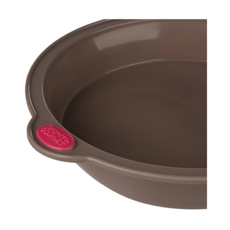 Stampo in silicone con Manici Secret de Gourmet Marrone Silicone 24 cm
