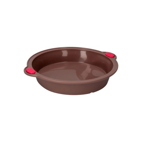 Stampo in silicone con Manici Secret de Gourmet Marrone Silicone 24 cm