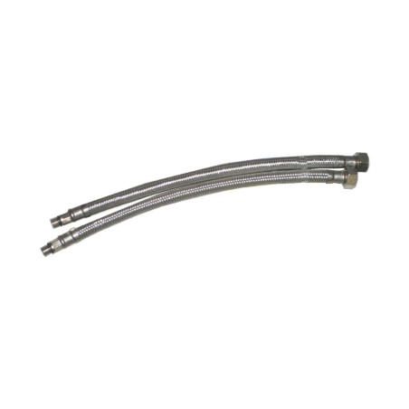 Tubo flessibile EDM 01270 Rubinetto Monocomando 35 cm (2 Unità)