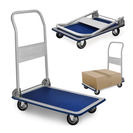 Carriola EDM 99997 Azzurro 150 kg 82 x 48 x 73 cm
