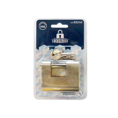 Lucchetto con chiave EDM 85240 Ottone Di sicurezza